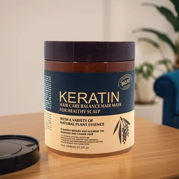 Keratin Hair Care Balance Mask And Treatment For Healthy Scalp