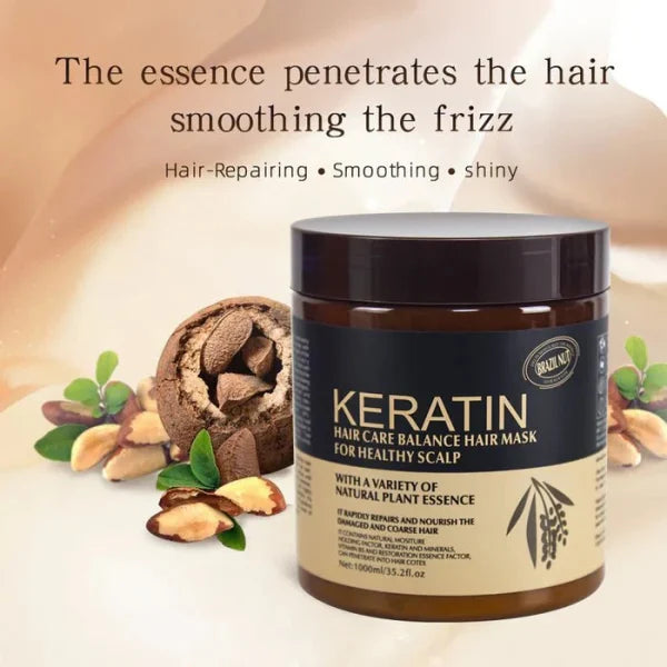 Keratin Hair Care Balance Mask And Treatment For Healthy Scalp