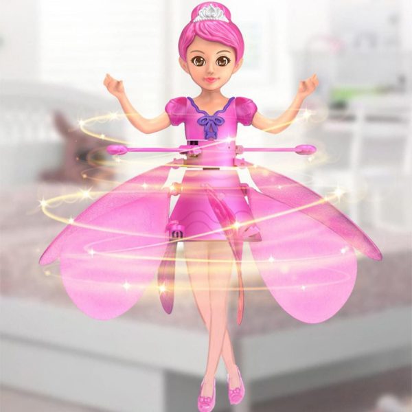 Magical Flying Fairy Doll,hand Sensor Control / Sky Dancers Flying Toy