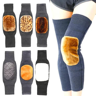 Unisex Women Men’s Cashmere Wool Knee Brace Pads